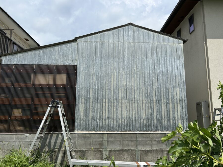 羽目板 ケレン 研磨 カップワイヤー 大井町 足柄上郡
