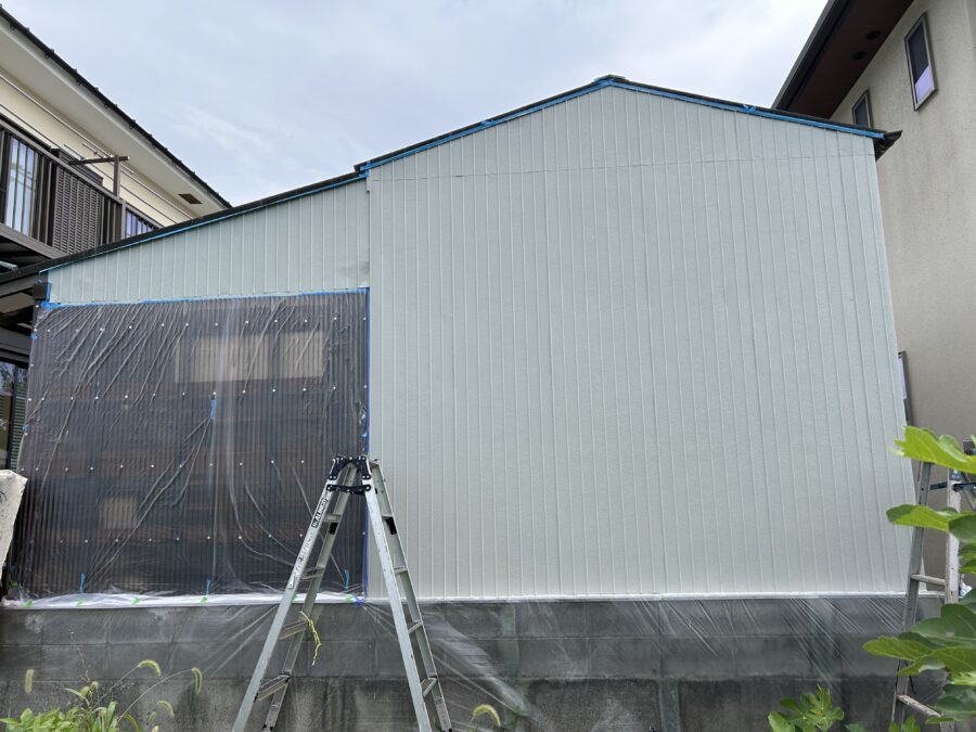 錆止め塗装 完了 鉄部 羽目板 大井町 開成町 松田町 秦野市 伊勢原市 平塚市
