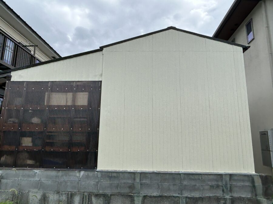 シリコン塗装 完了 鉄部 羽目板 大井町 開成町 松田町 秦野市 伊勢原市 平塚市